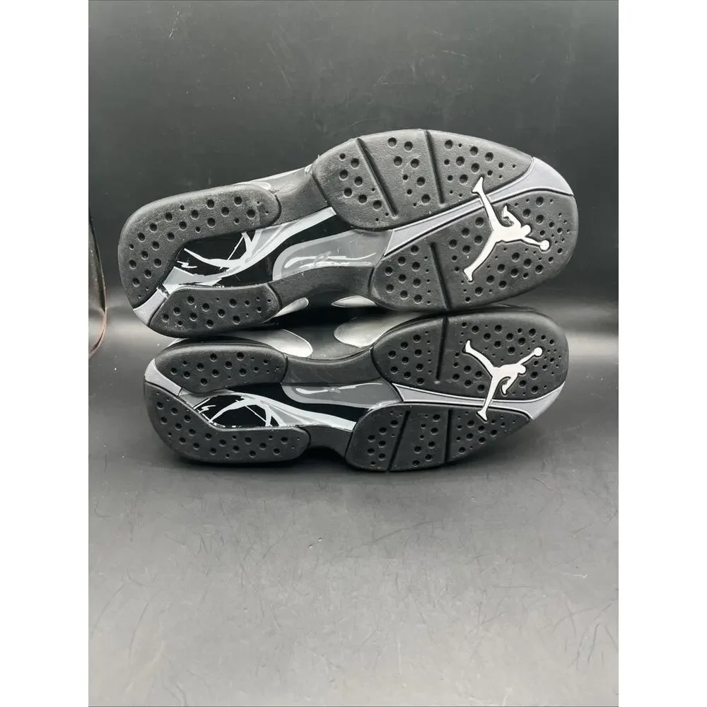 Jordan 8 Retro Chrome Black Silver 305381-003 2015 NWOB SZ US 8.5